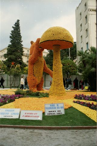 Fete des citrons Menton ours